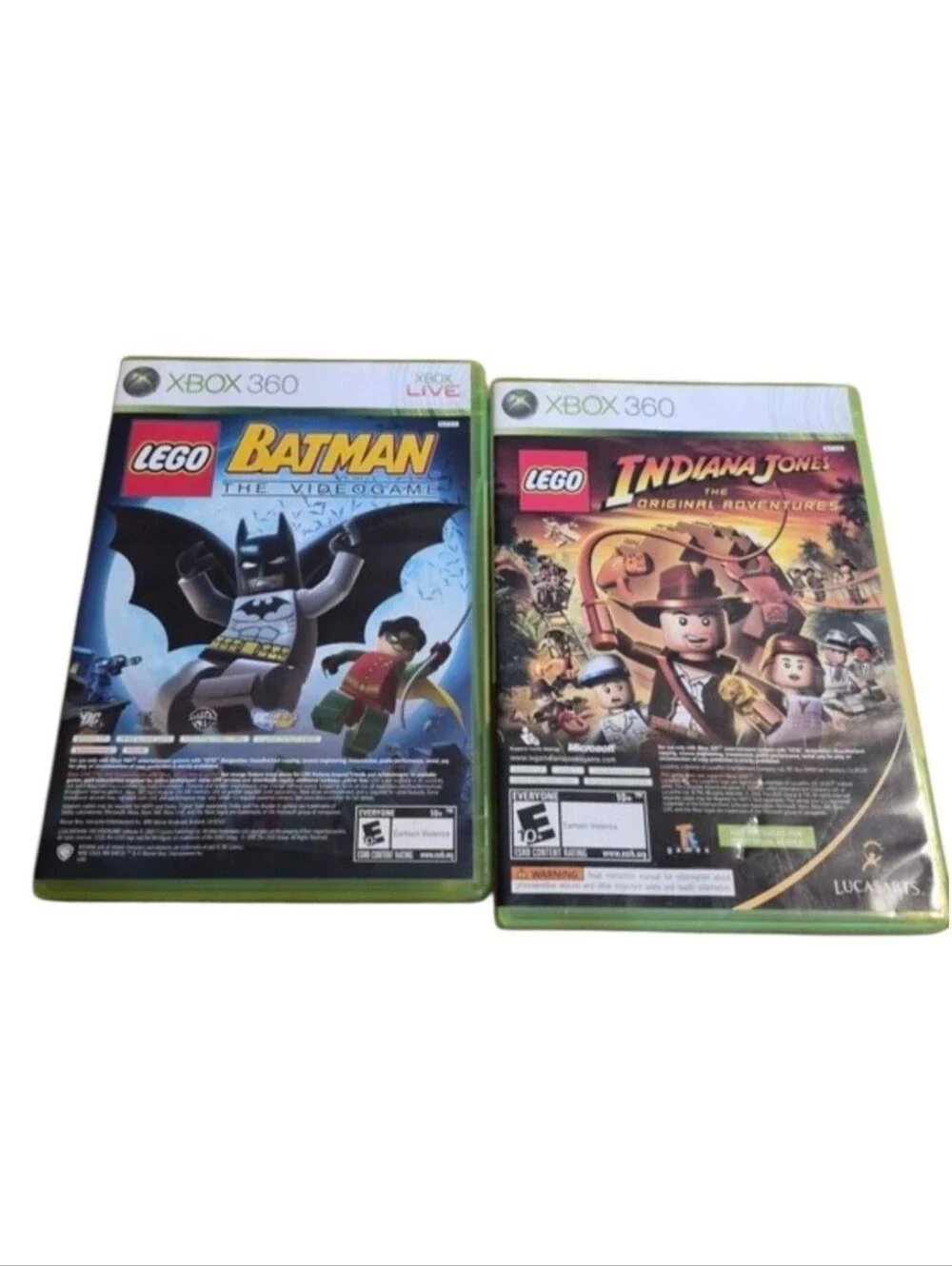 LEGO 360 Batman/ Pure & Indiana Jones/ Kung Fu Panda Two Pack Video Games